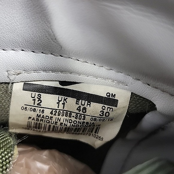 Nike Blazer Mid Premium 2016 green Suede Sneaker Men's SZ 12 429988-303 - Picture 12 of 13